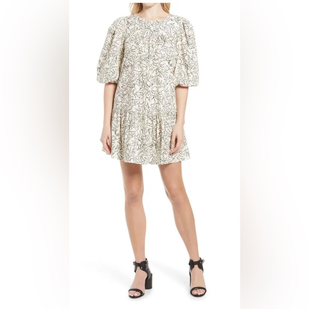 White and black Rebecca Minkoff dress